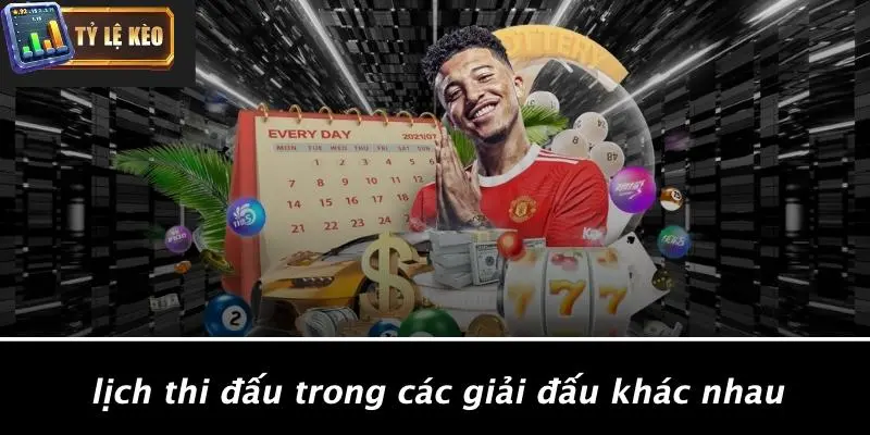 lịch thi đấu 3 Lịch thi đấu