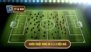 Chiến thuật bóng đá 4-3-3 hiệu quả