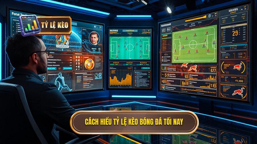 1. Cách hiểu tỷ lệ kèo bóng đá tối nay