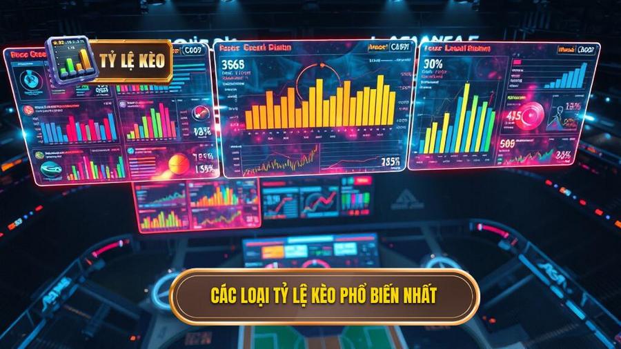 2. Các loại tỷ lệ kèo phổ biến nhất