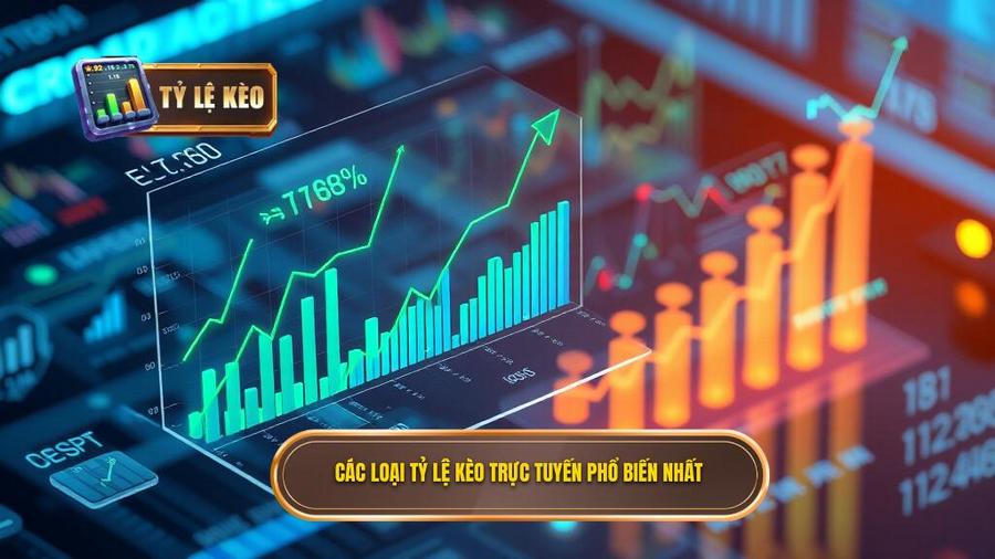 2. Các loại tỷ lệ kèo trực tuyến phổ biến nhất