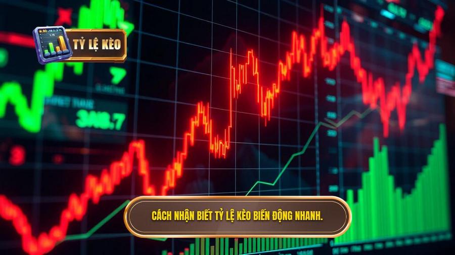 3. Cách nhận biết tỷ lệ kèo biến động nhanh.