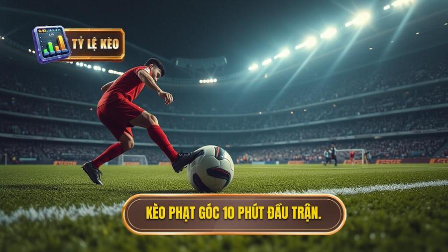Hiểu rõ về Kèo cược đội nhận quả phạt góc trong 10 phút đầu