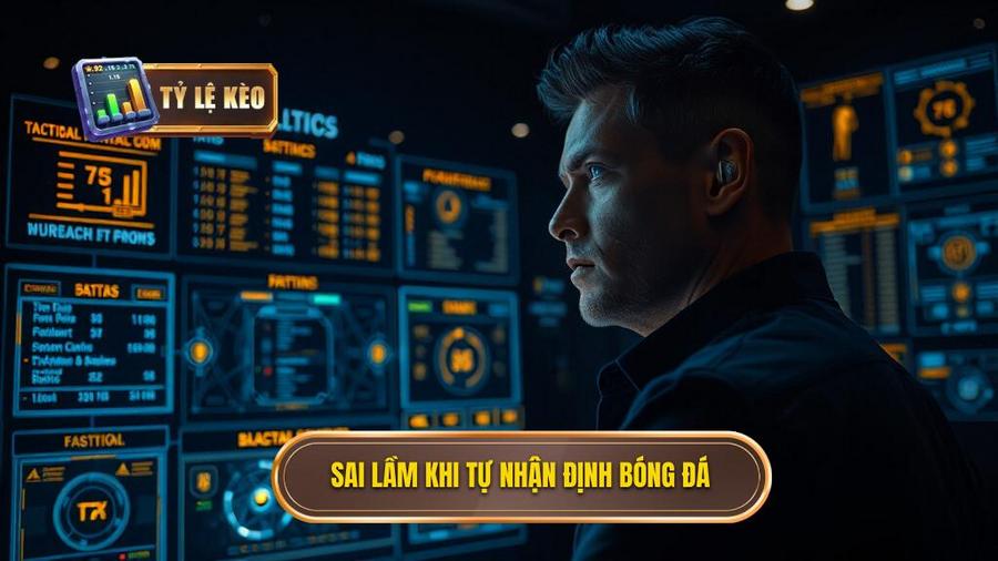 Những sai lầm cần tránh khi tự nhận định bóng đá