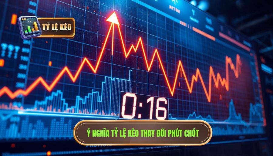 Tỷ lệ kèo thay đổi phút chót nói lên điều gì? Các kịch bản phổ biến